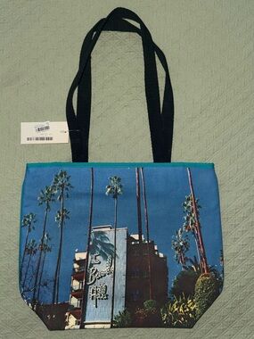 NWT Vintage Y2K Beverly Hills Hotel Shoulder Tote, Rhinestones. “August” Brand.